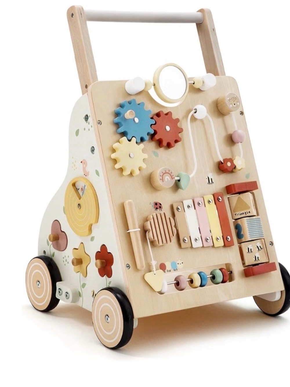 ** LIKE NEW ** Wooden Activity Walker